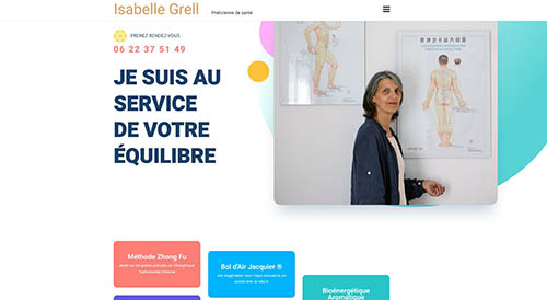 Site de Isabelle Grell